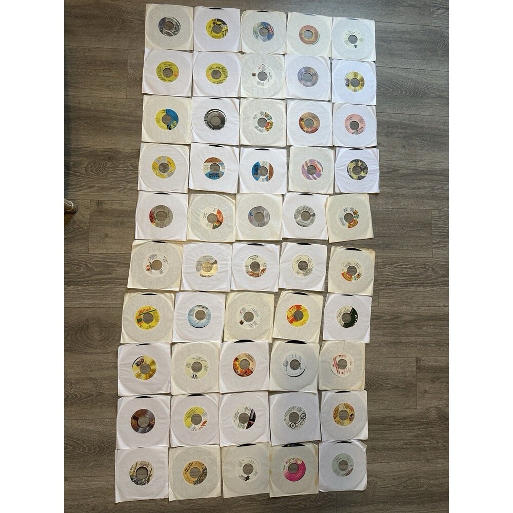LOT of 50 Jamaican Reggae Dancehall Vinyl Records 45rpm 7 Inch New MINT Unplayed